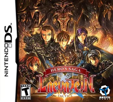 Hero's Saga - Laevatein Tactics (USA) box cover front